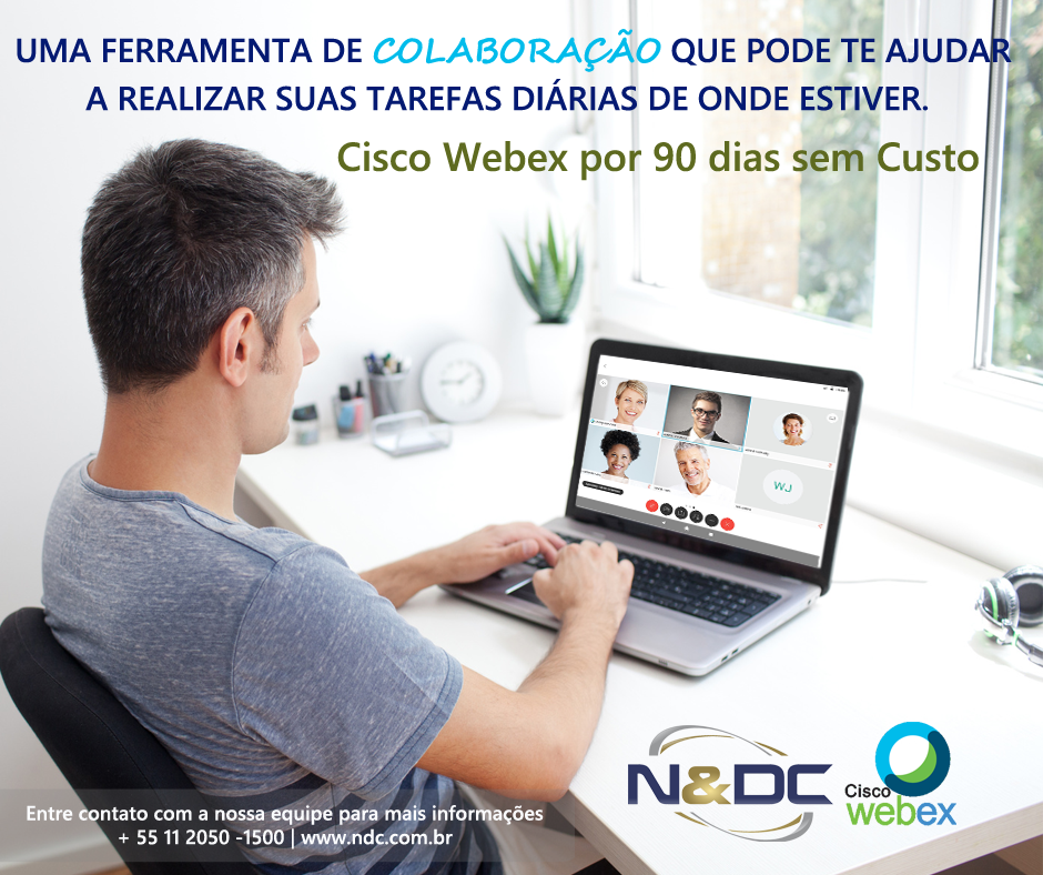 Cisco Webex sem custo